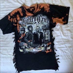 Mötley Crüe tie dye concert shirt Poison
